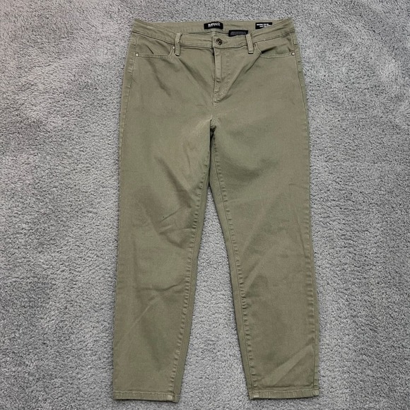 Buffalo David Bitton Jeans Womens 12 Havana Soft Stretch‎ Ankle Skinny Casual - Picture 1 of 15